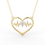 Heart beat pendant1