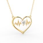 Heart beat pendant1