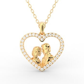 Two Soul One heart Pendant